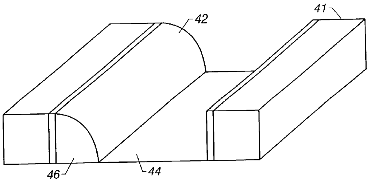 Integrated circuit including vertical transistors with spacer gates having selected gate widths