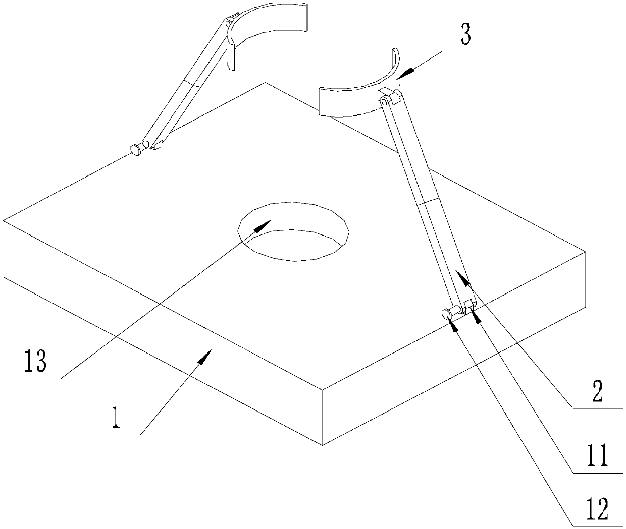 Method for repairing connecting piece