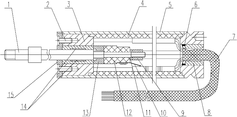 Direct sliding type potentiometer