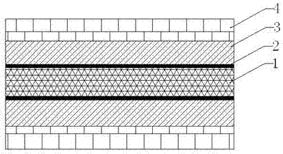 High temperature-resistant fireproof sealing material