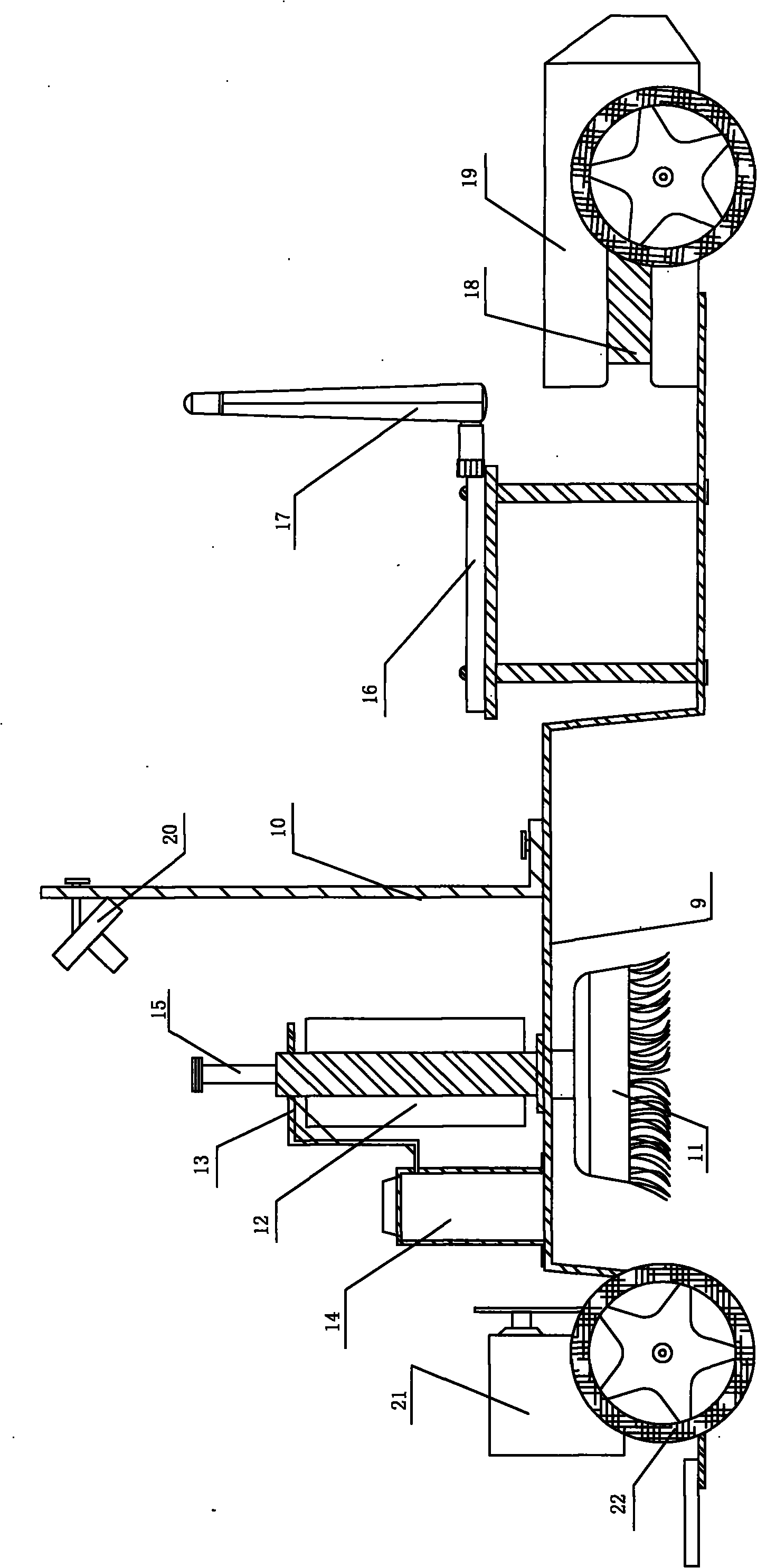 Control system of visual aid based ground advertisement clearance robot and control equipment thereof