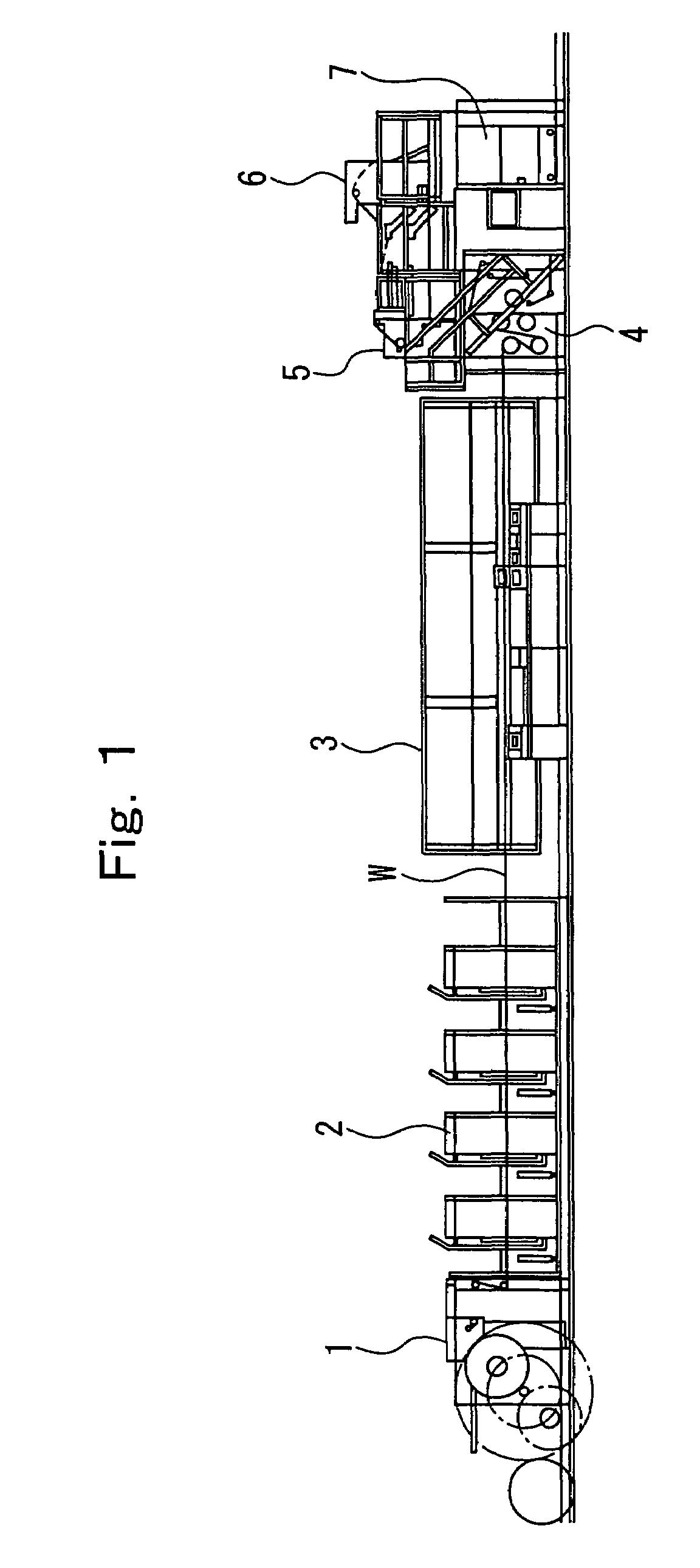 Braking force control method and device for strip-shaped material feeding device