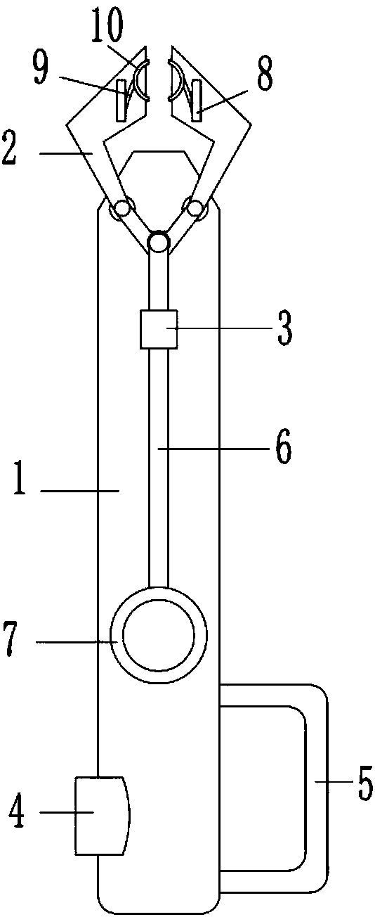 Wart cutting device for dermatology department