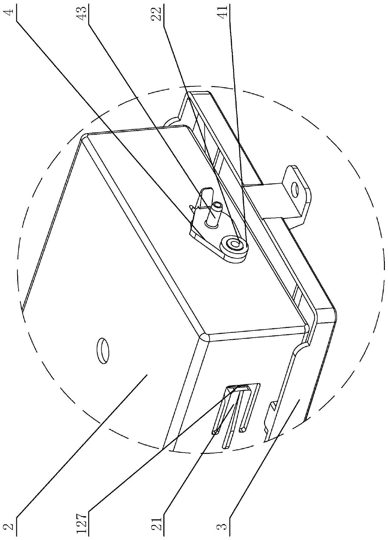 Cooking appliance with water box component