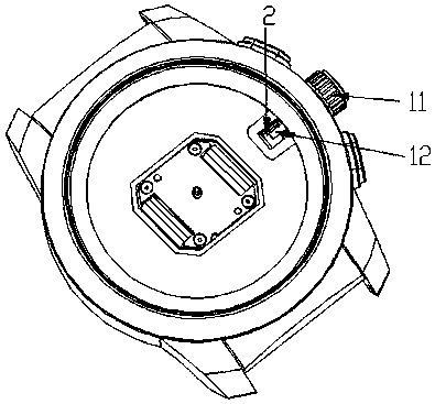 Adjustment system and method for pointer of smart watch