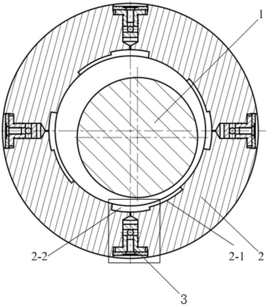 Intelligent hybrid bearing based on negative-poisson-ratio structure