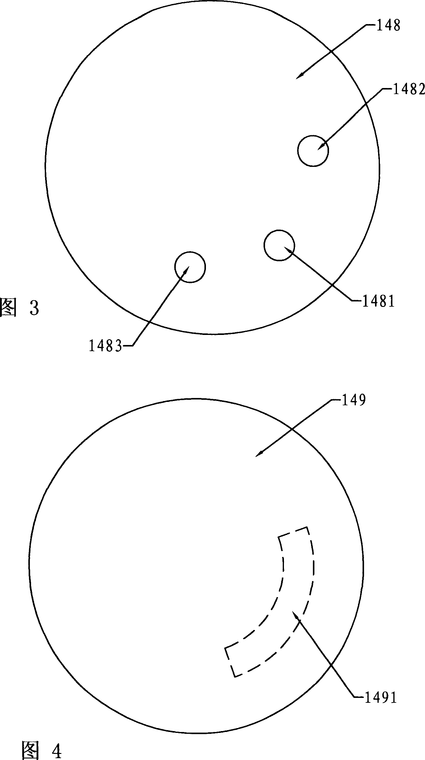 Water control device for water storage type water heater