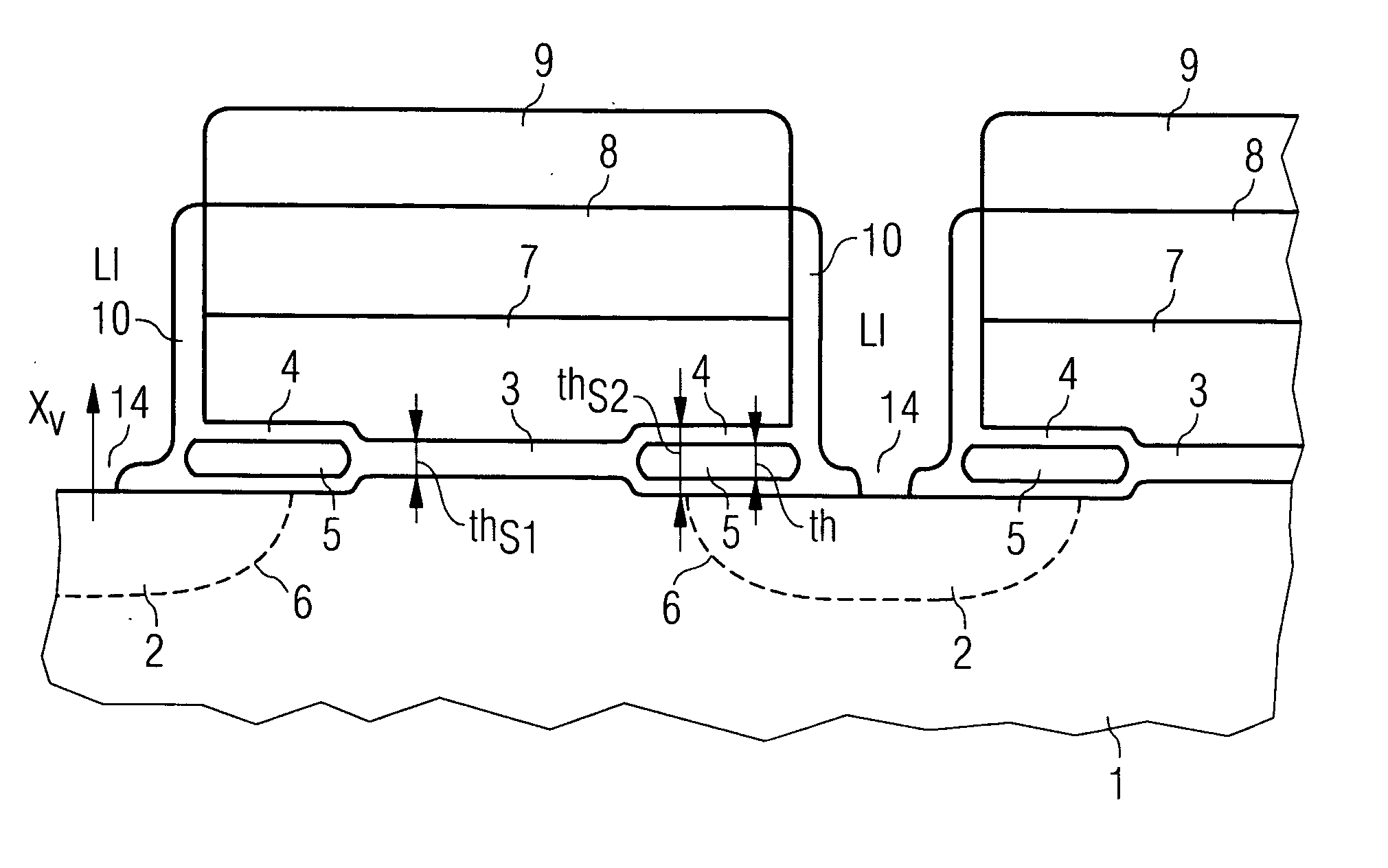 Charge-trapping memory device and methods for operating and manufacturing the cell