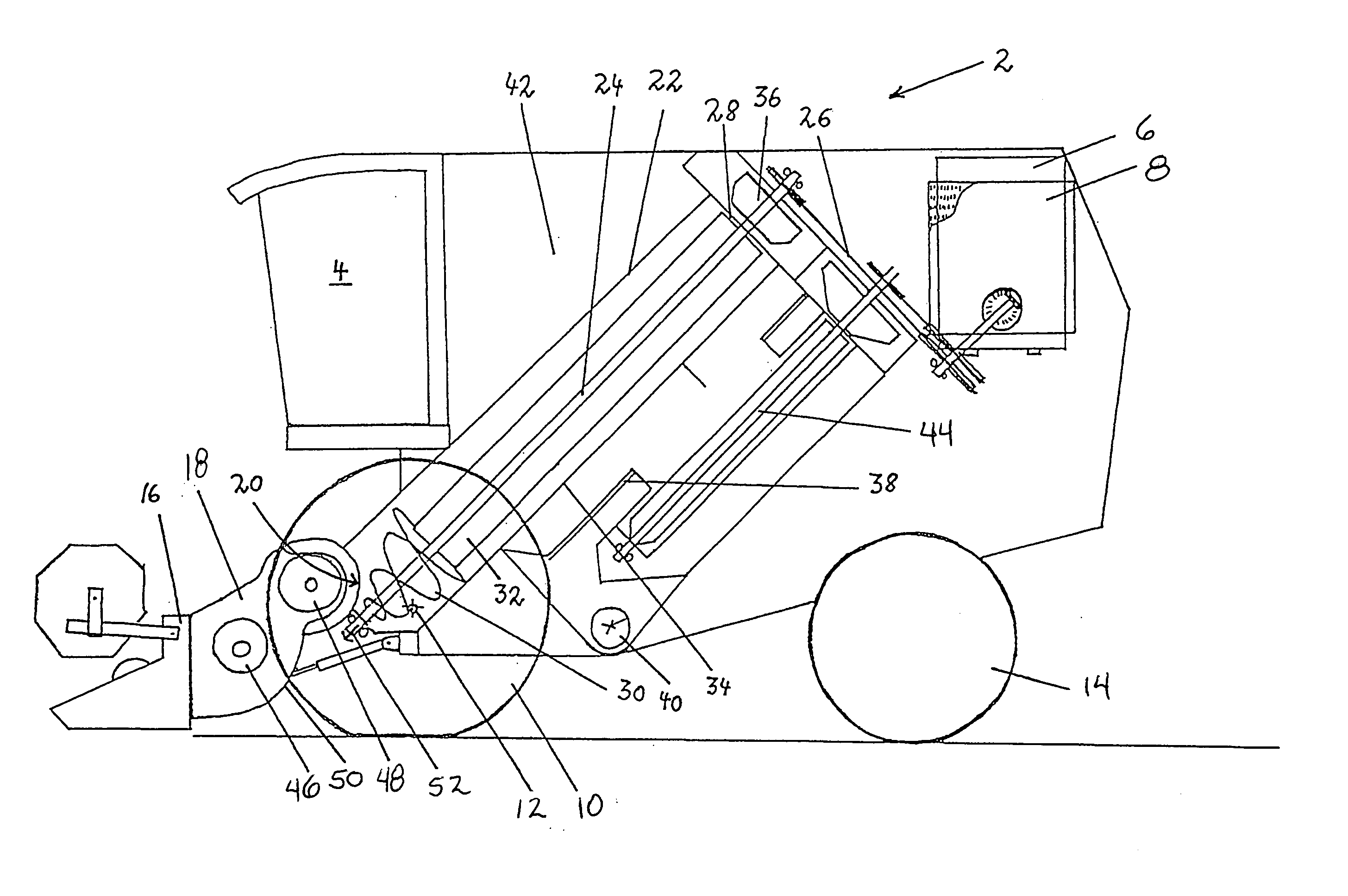 Combine harvester