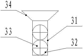 Self-produced fuel gas combustion linkage type pyrolysis and gasification device