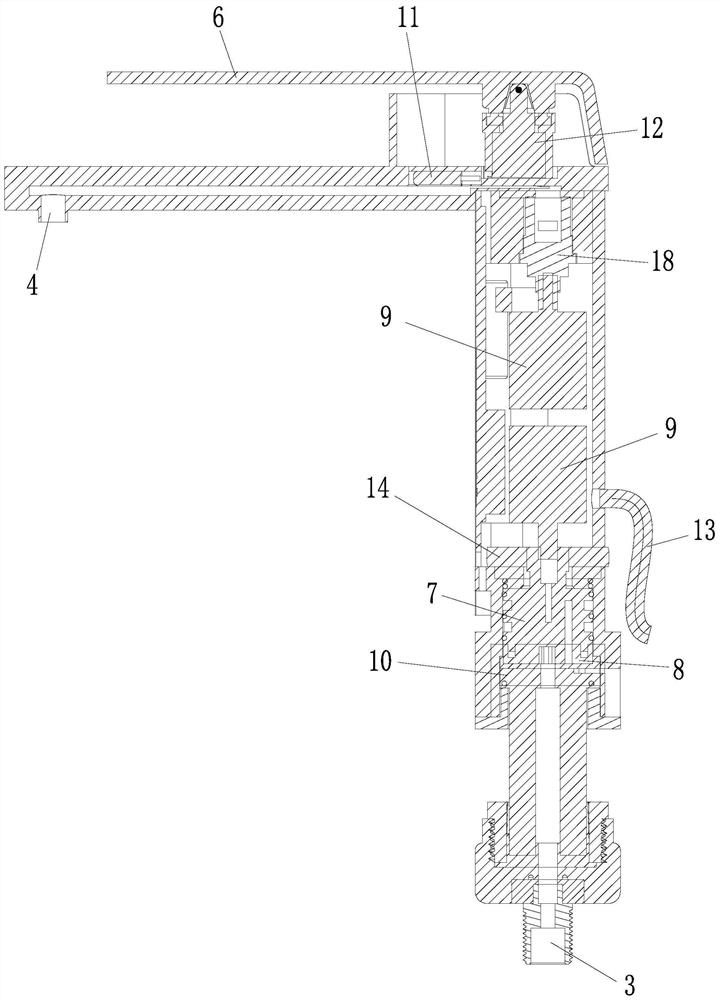 Self-temperature-adjusting faucet, control method of self-temperature-adjusting faucet and water supply system