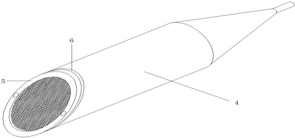 Air suspension smoke screen particle sampling device and method