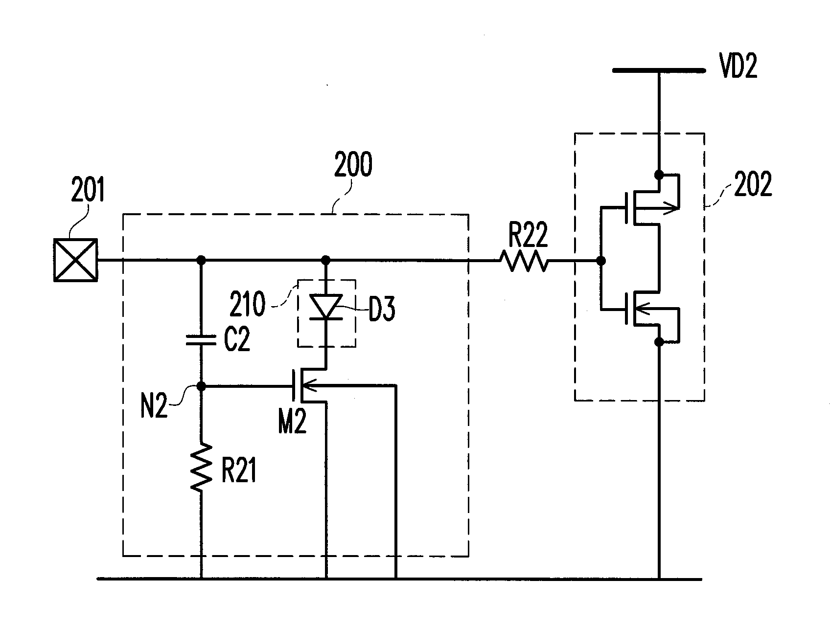 Electrostatic discharge protection device