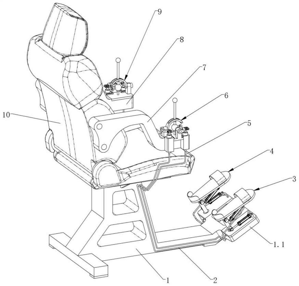 Medical ankle joint rehabilitation training device