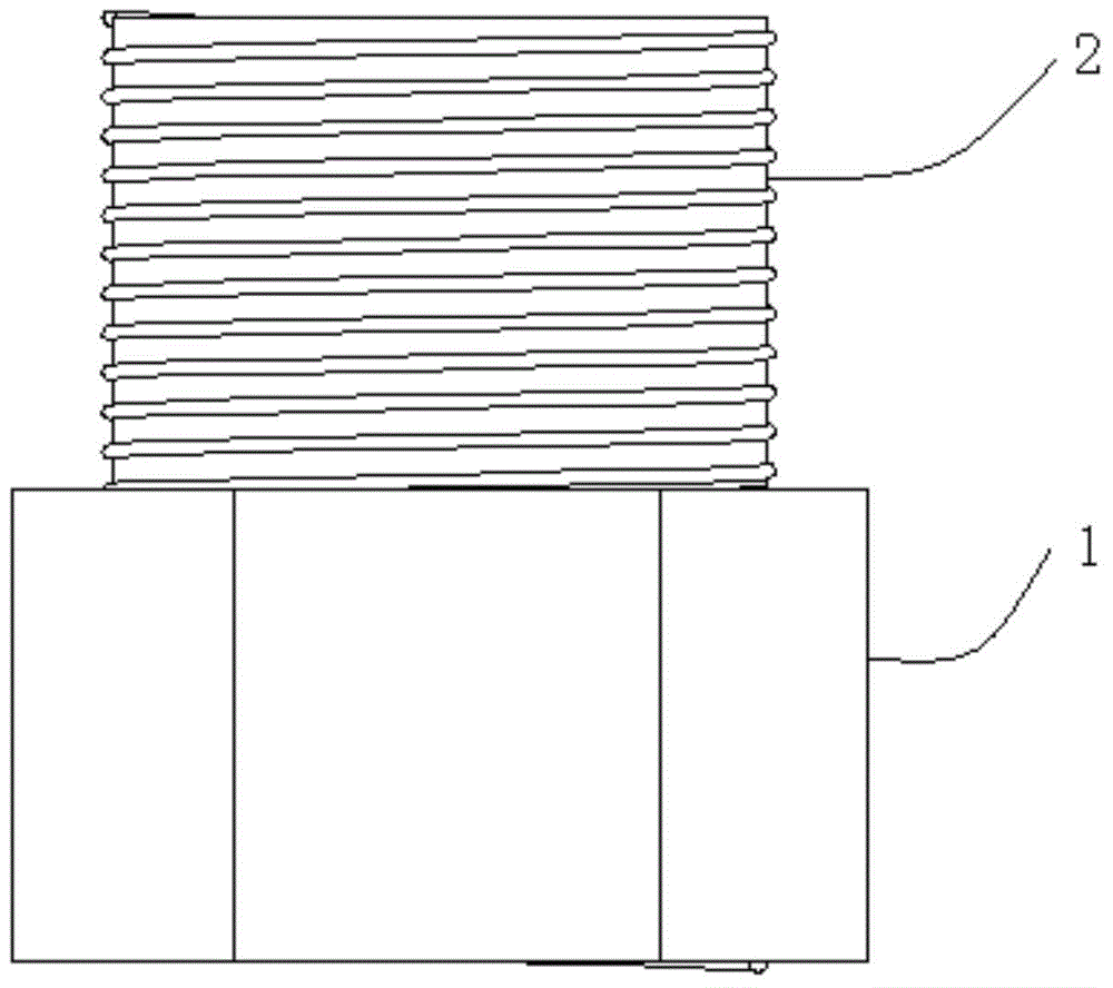 Flow control joint and air inlet valve of scroll type air compressor