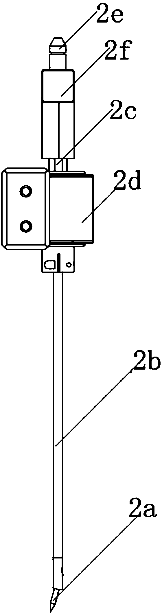 A tungsten electrode system for a welding machine head