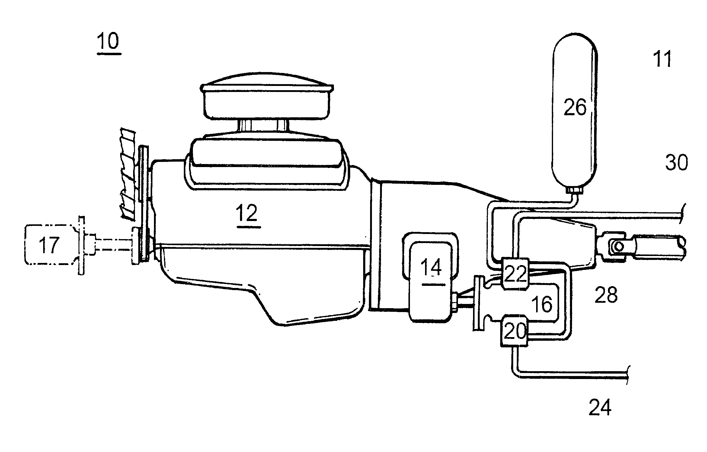 Brake energy recovery system