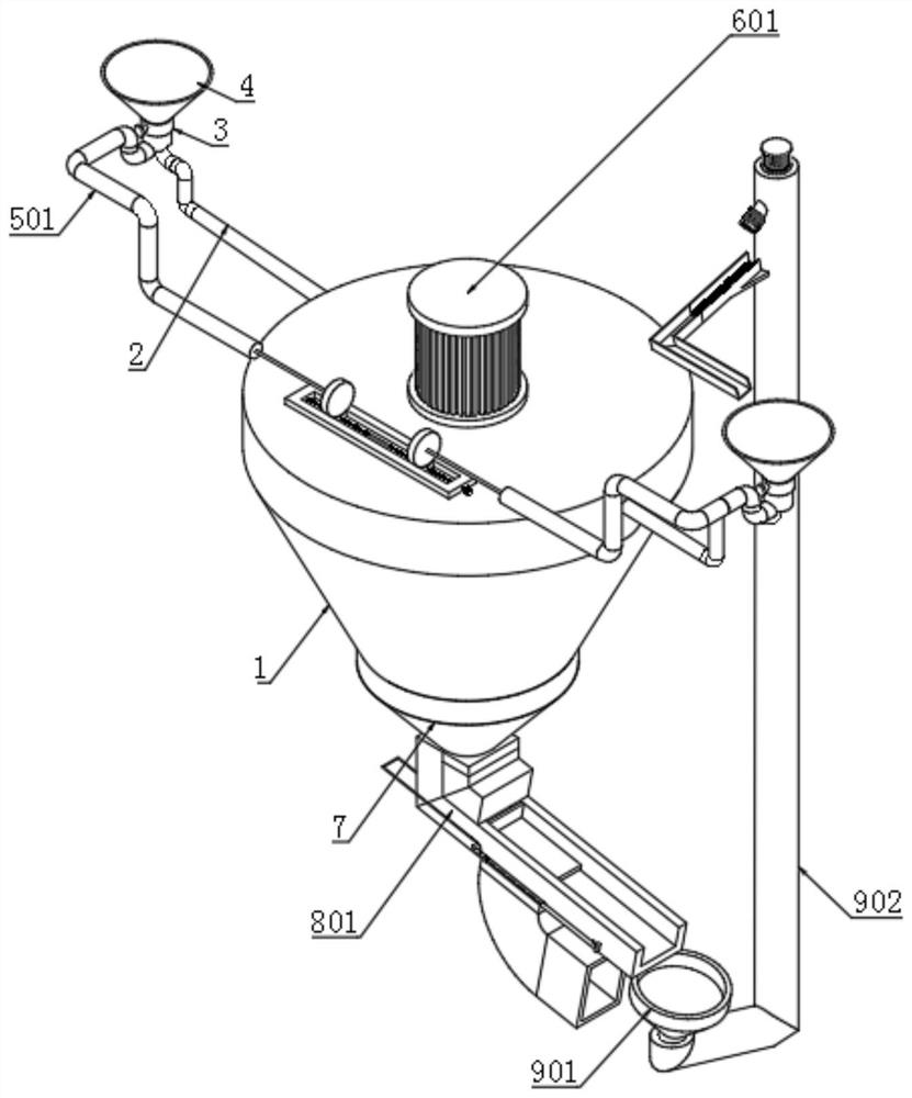 A kind of processing method of high-strength environment-friendly concrete