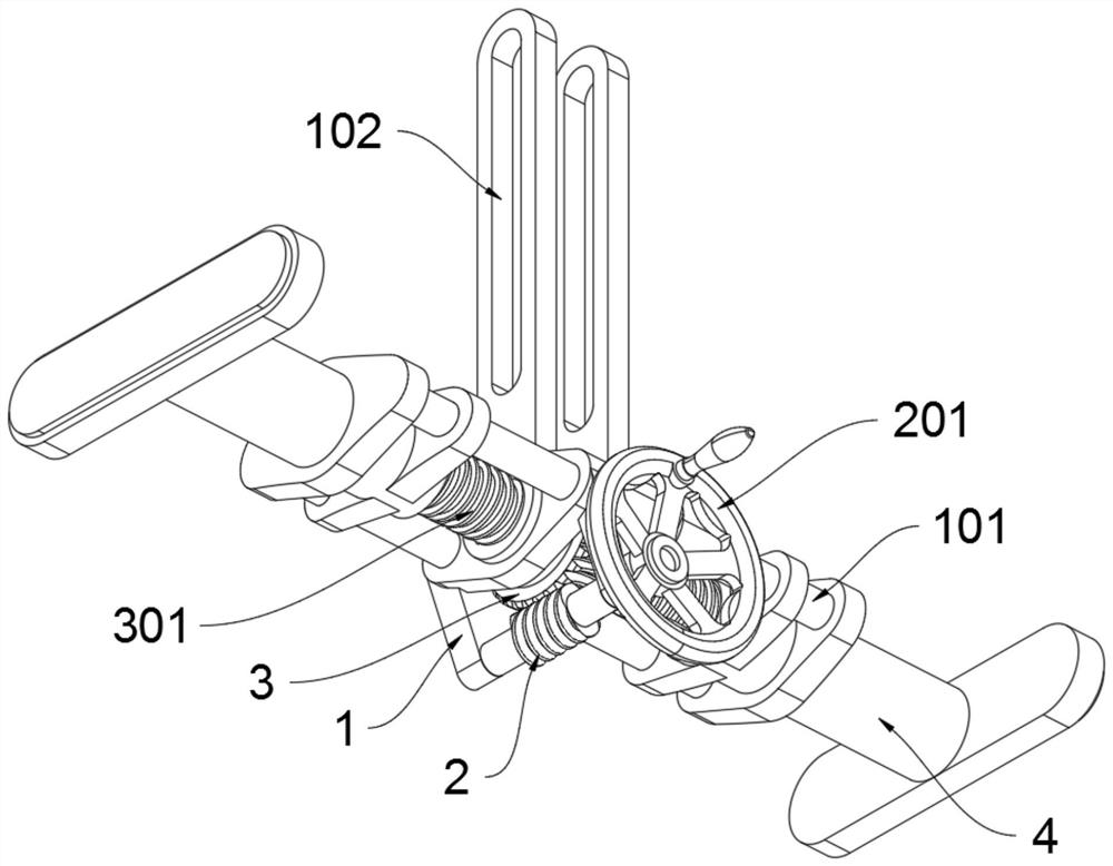 Slender shaft part machining device and machining process thereof