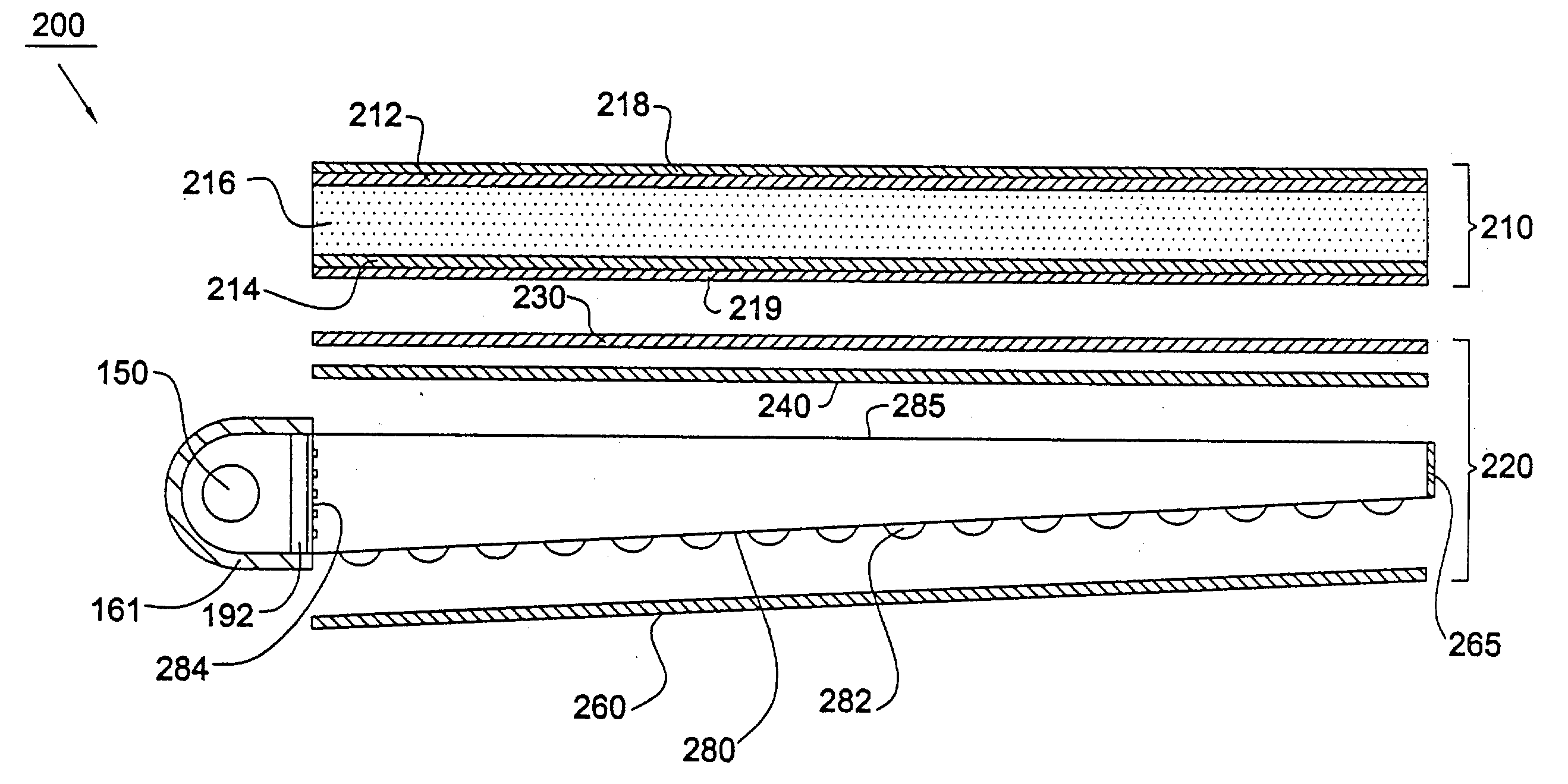 Polarized light source device and back light module for liquid crystal display