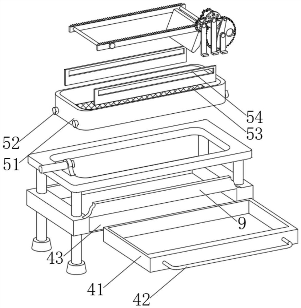 Ocean caught marine product sorting device