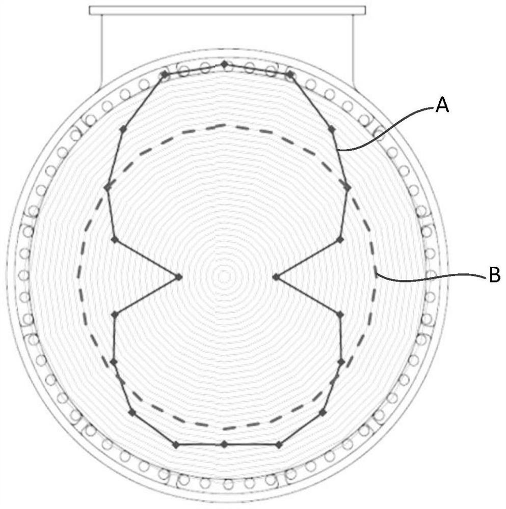 Diffusion end cover and motor