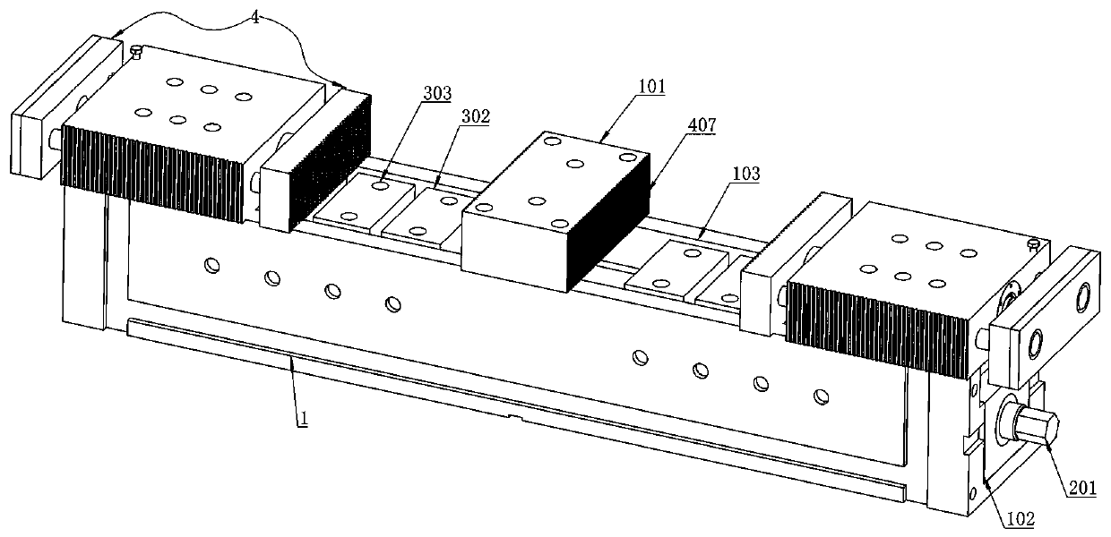 Machining process of high-precision flat tongs and drive part trapezoidal thread thereof