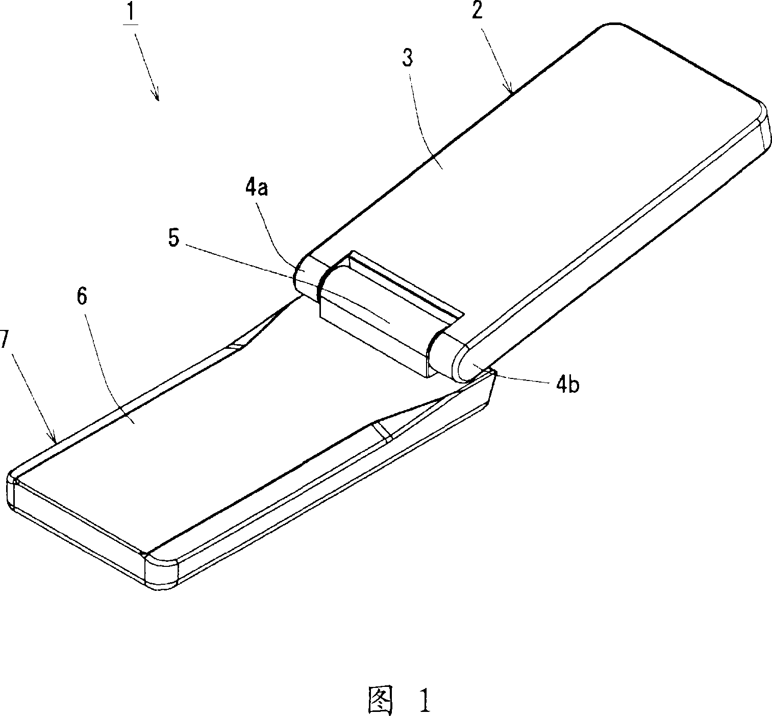 Hinge mechanism and portable terminal