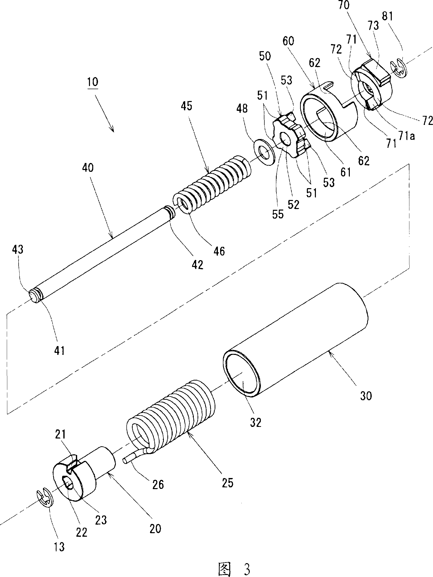 Hinge mechanism and portable terminal