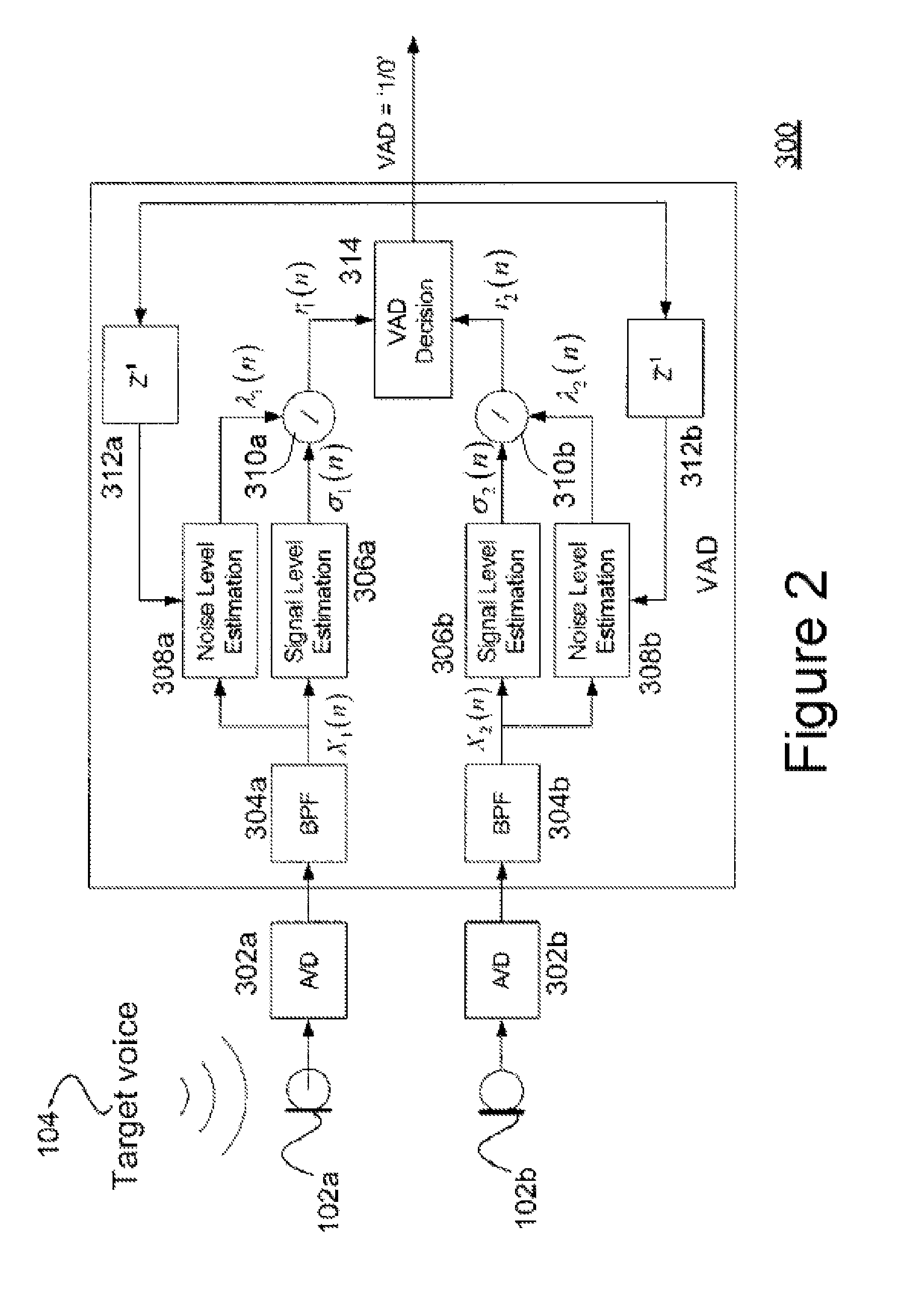 Close talk detector for noise cancellation