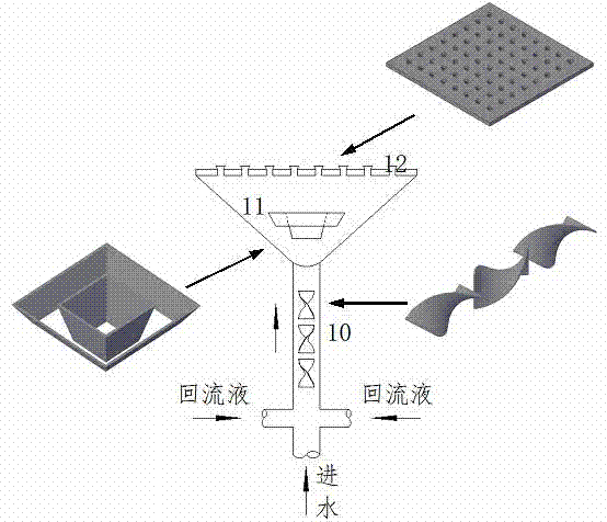 Adsorption regeneration-photocatalysis advanced oxidation water treatment equipment