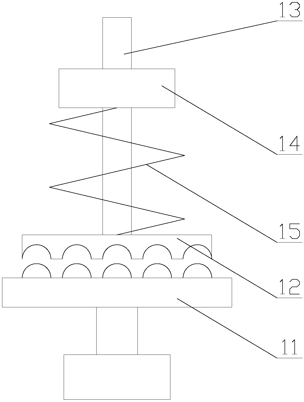 Tea dryer with vibration and tea ash absorption functions