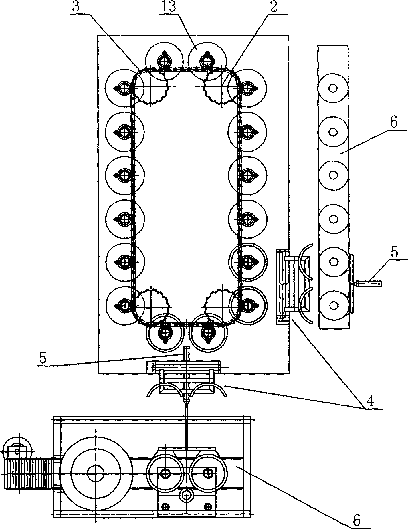 Bottle cleaning and filling machine