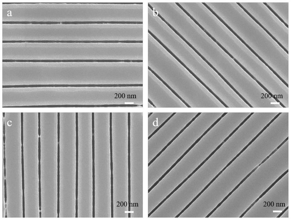 A method for preparing a hollow structure on the surface and inside of a transparent material