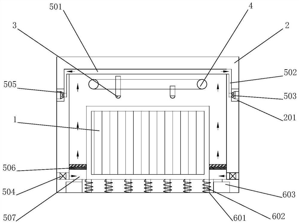 Automatic protection type multi-output power transformation device