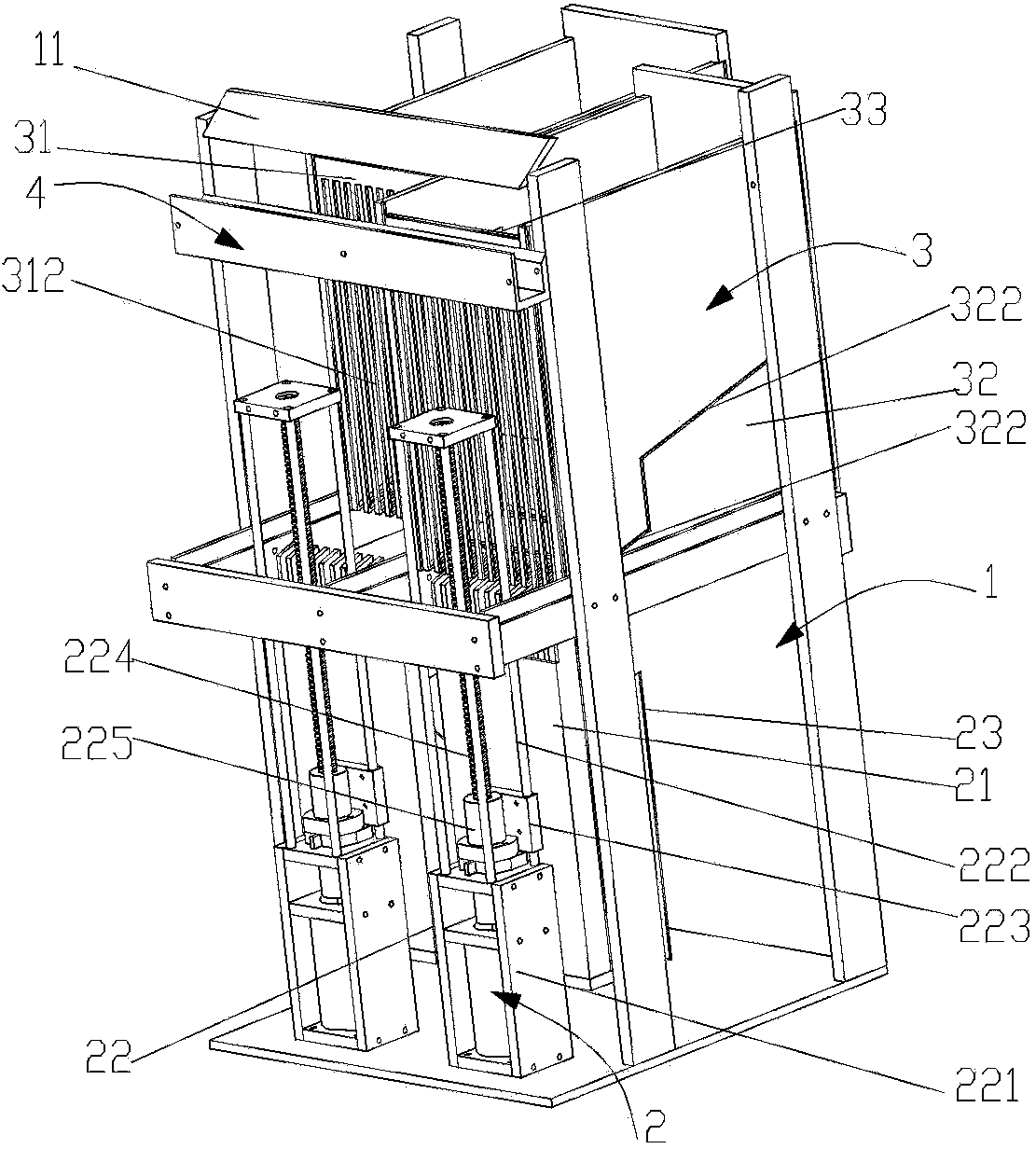 Vacuum blood collection tube extraction machine