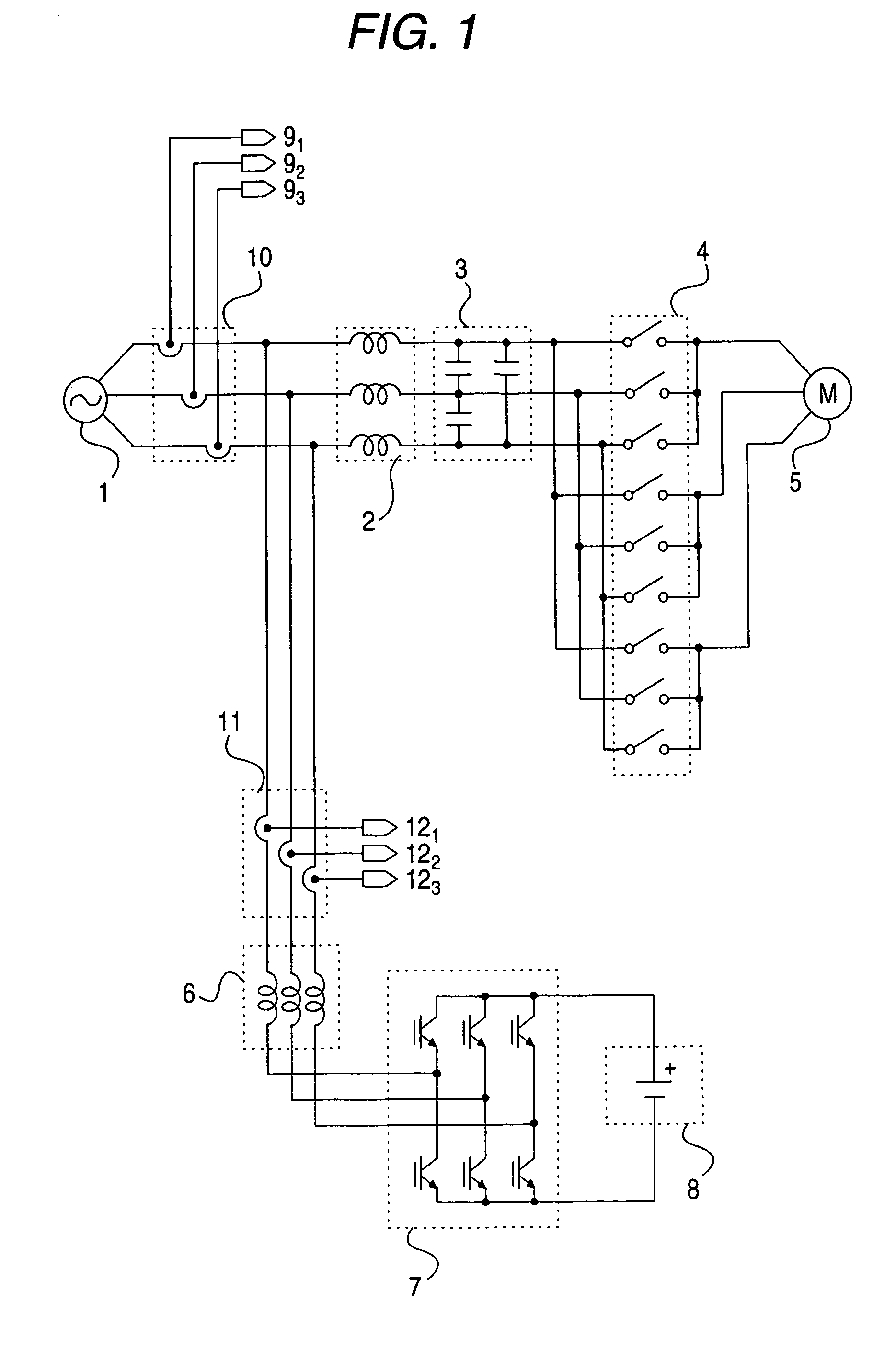 Pwm cycloconverter