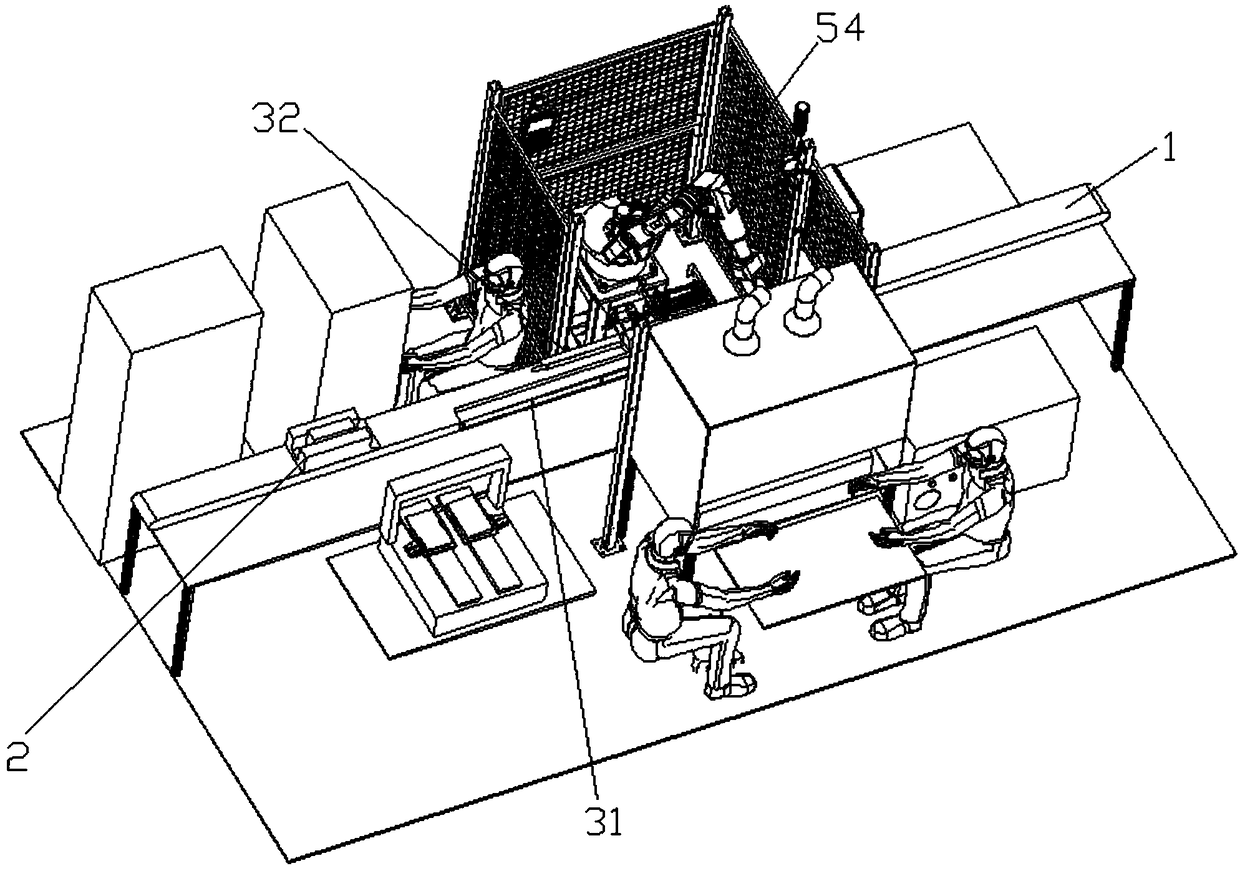 Positioning installation device of lithium battery circuit board