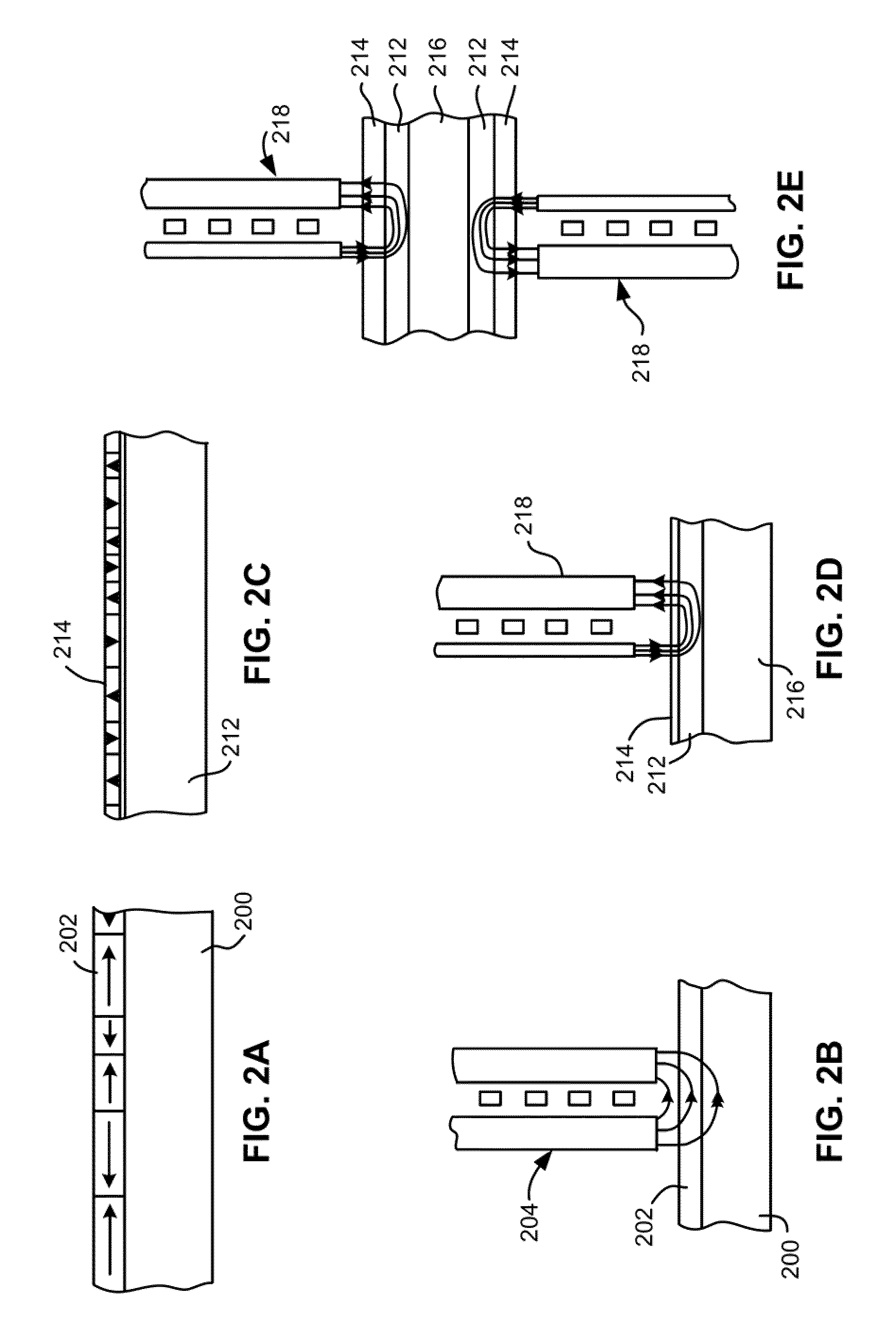 Asymmetric writer for shingled magnetic recording