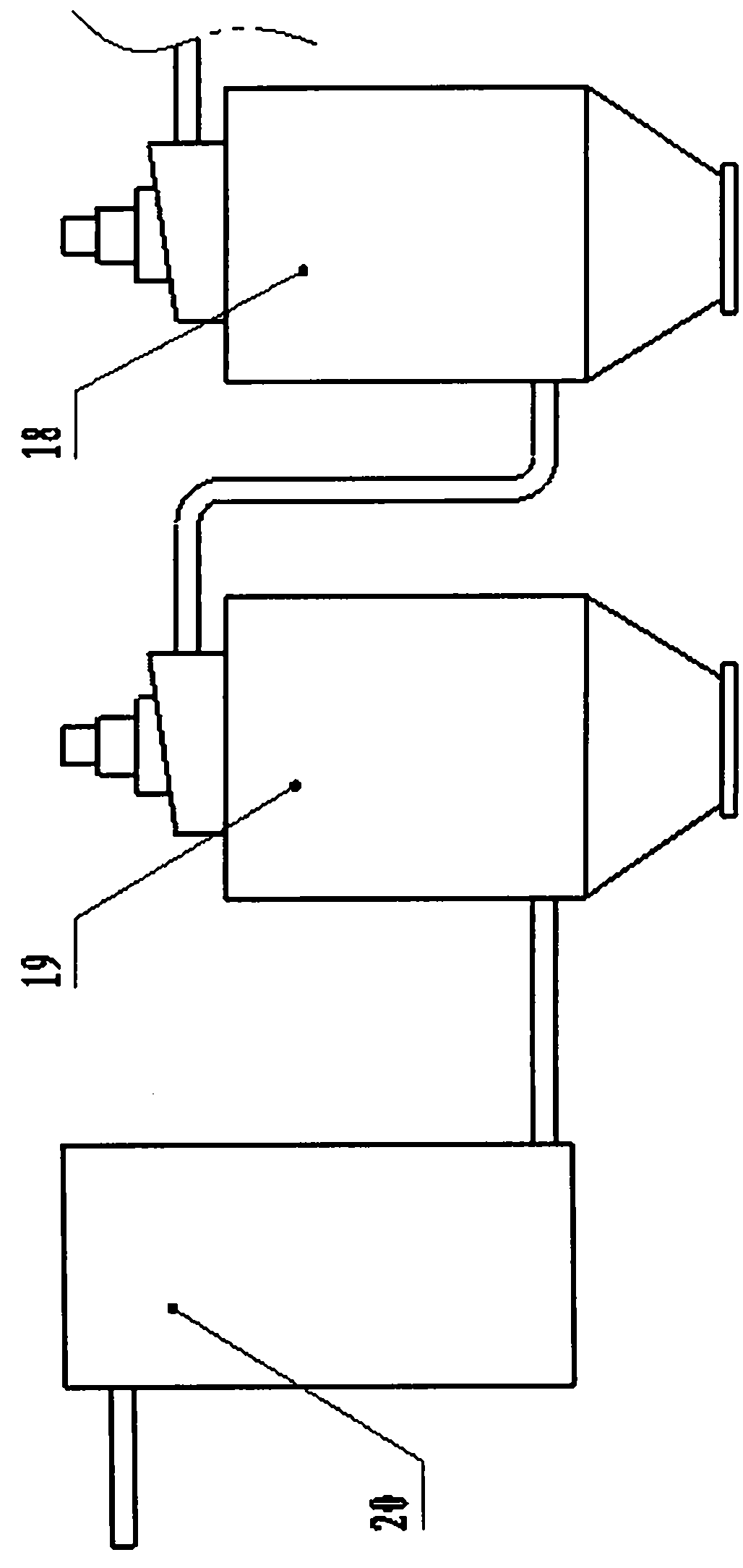 Waste foundry sand regenerating process method