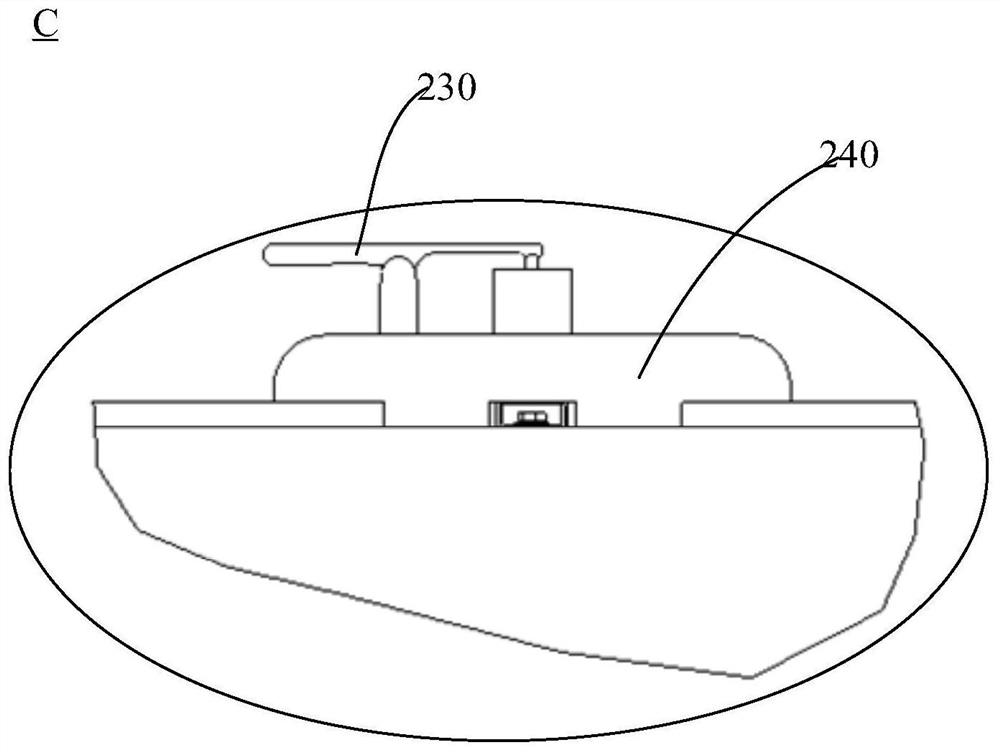 Tower anti-deformation device of wind generating set