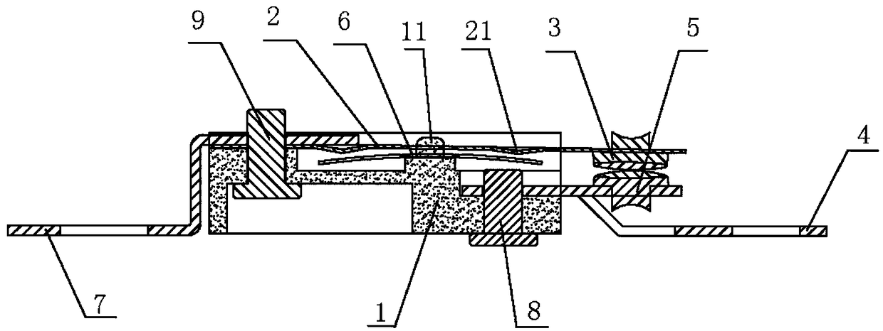 Manufacturing process of open type temperature controller