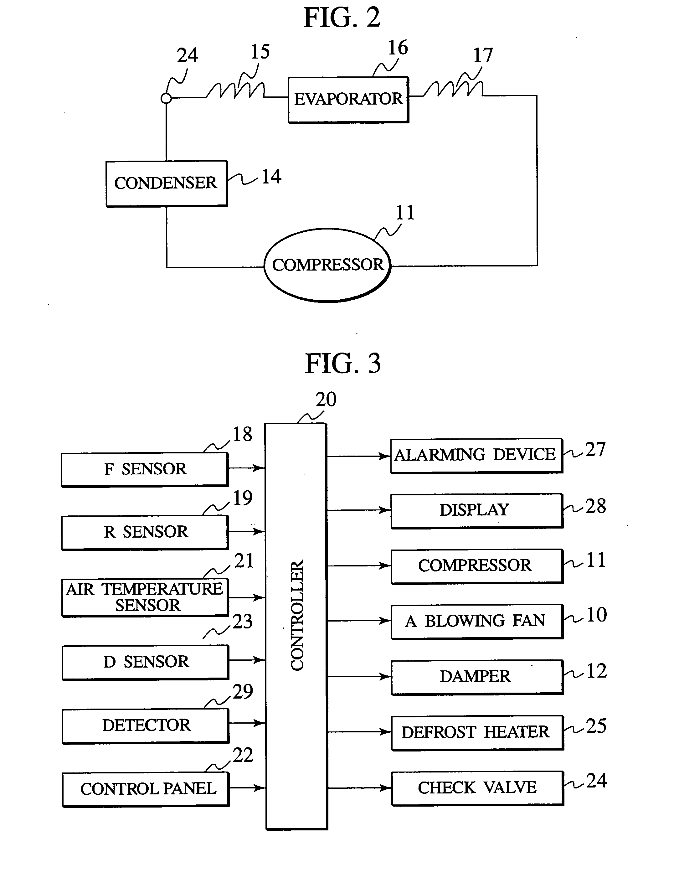 Refrigerator having alarm device for alarming leakage of refrigerant