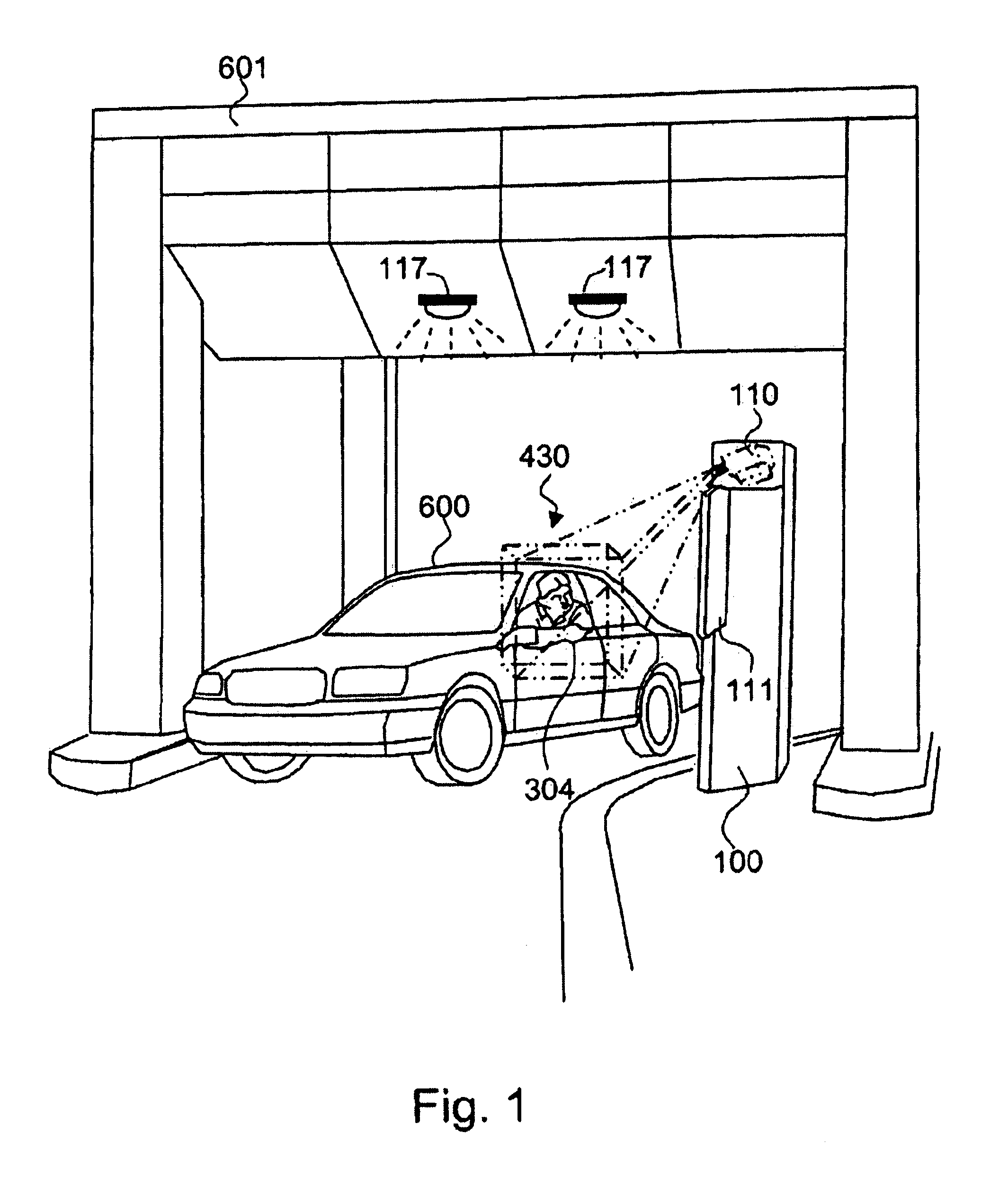 Method and apparatus for providing virtual touch interaction in the drive-thru