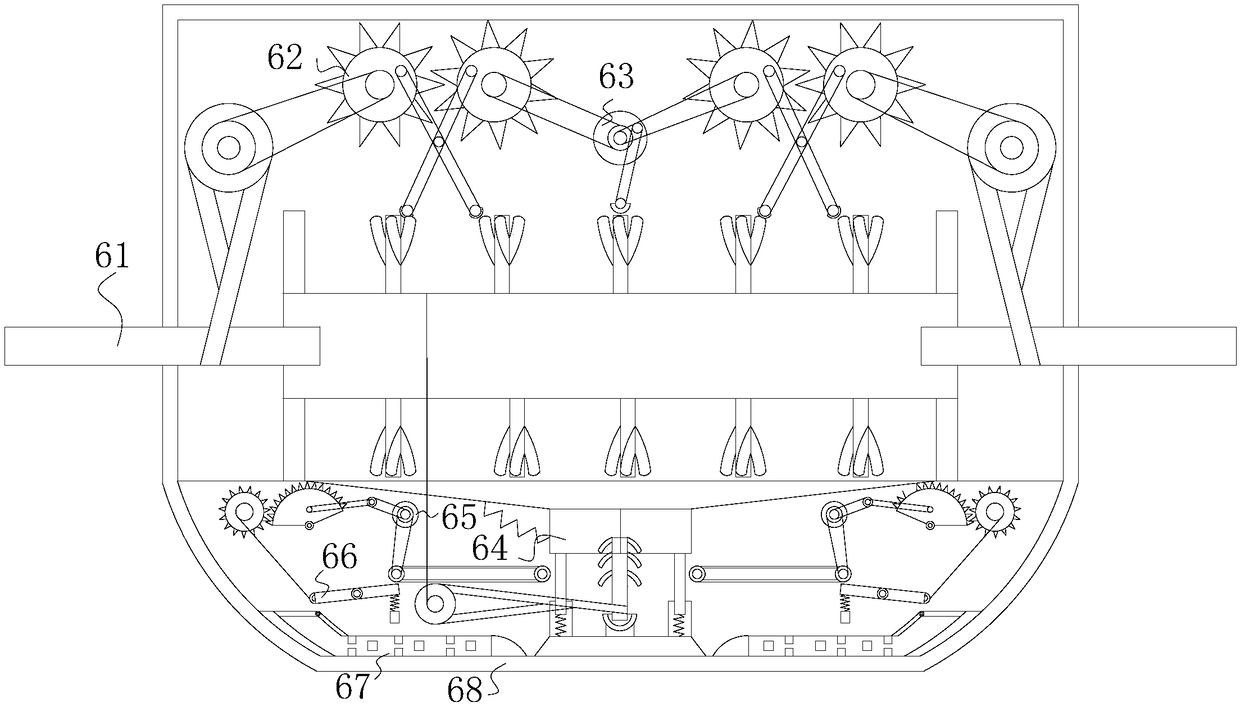 Feed stirring and pulverizing machine with pre-pulverizing function