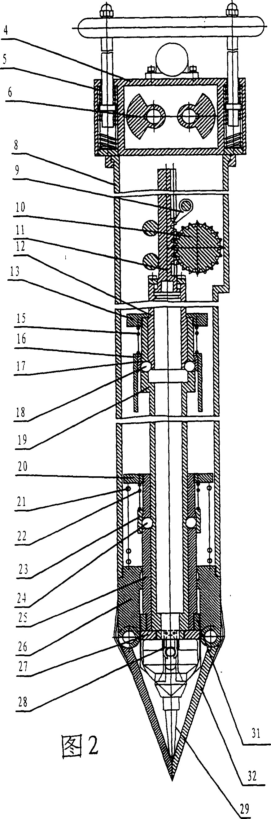 Wave detector embedding machine