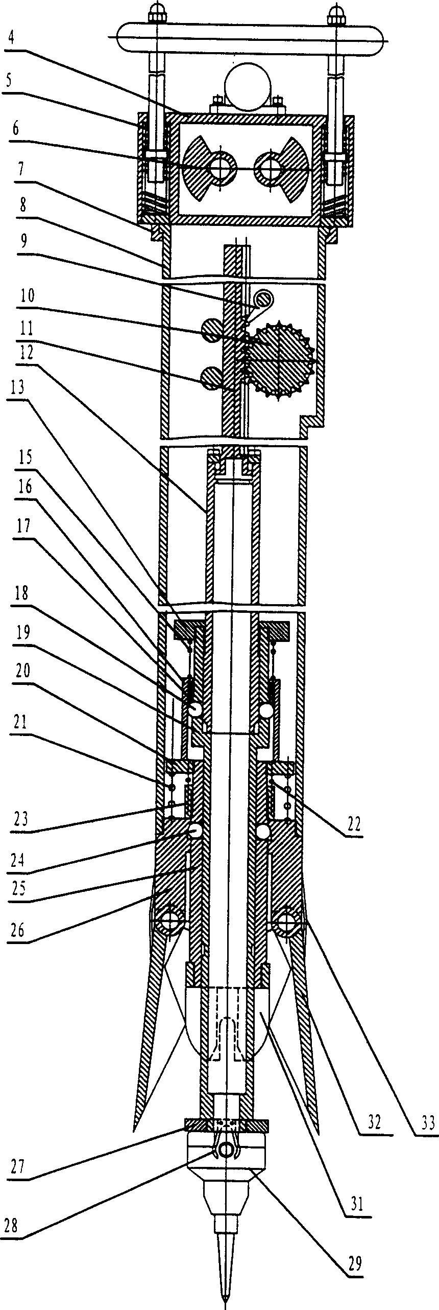 Wave detector embedding machine