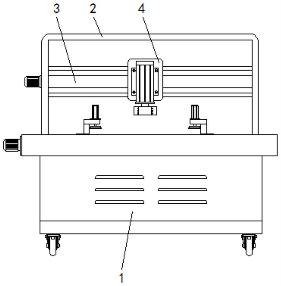 Buffer clamping device for flexible circuit board processing