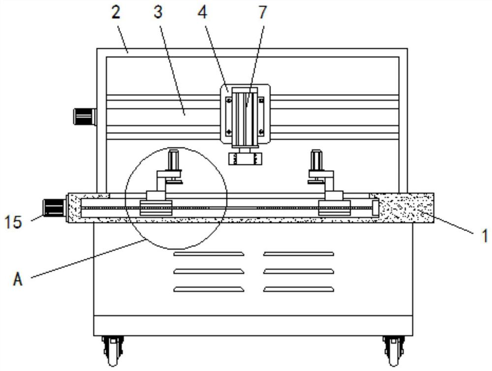 Buffer clamping device for flexible circuit board processing