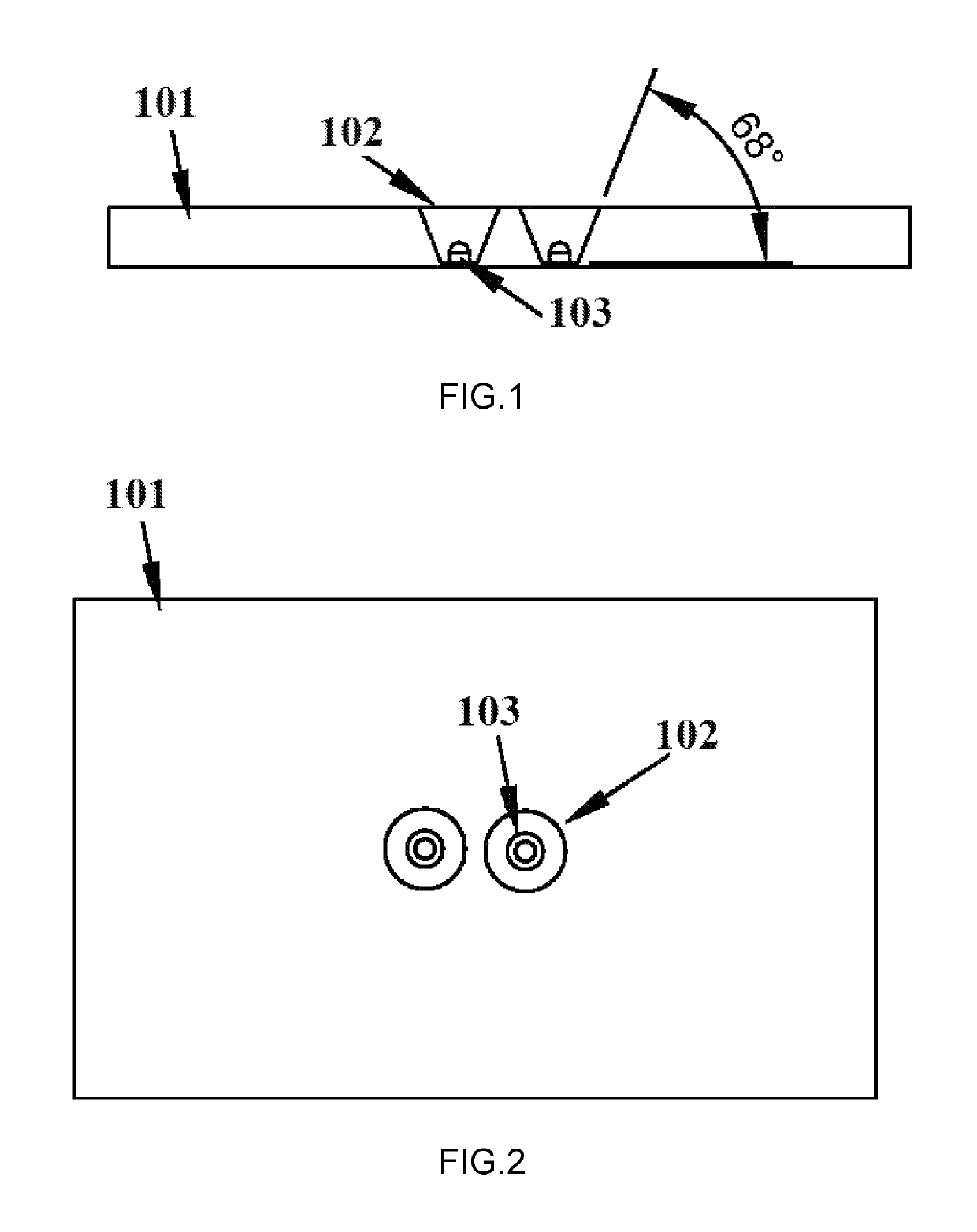 Micro-lens imaging multi-well test plate